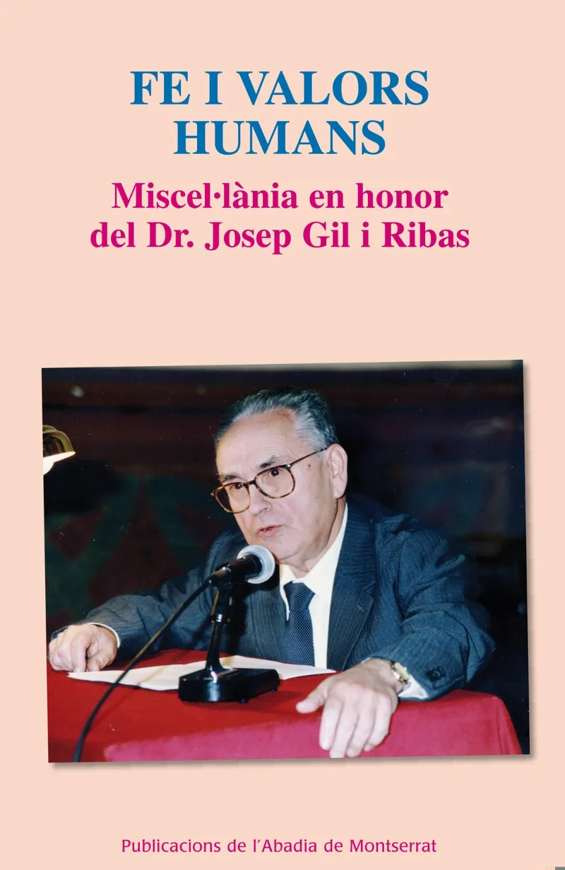 FE I VALORS HUMANS -MISCEL.LANIA EN HONOR DE DR.