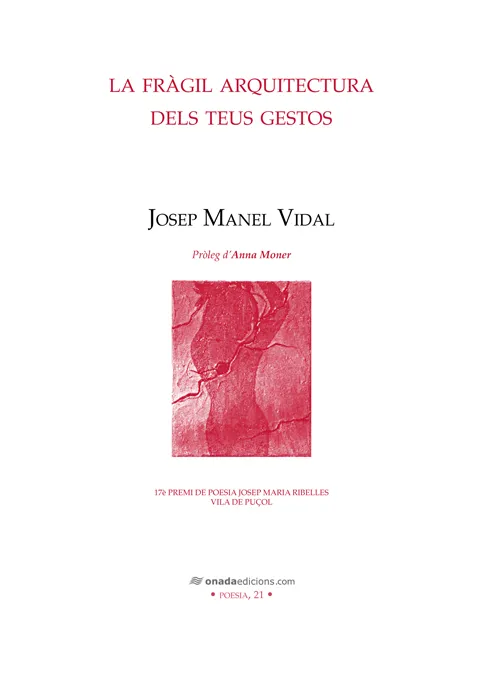 FRAGIL ARQUITECTURA DELS TEUS GESTOS