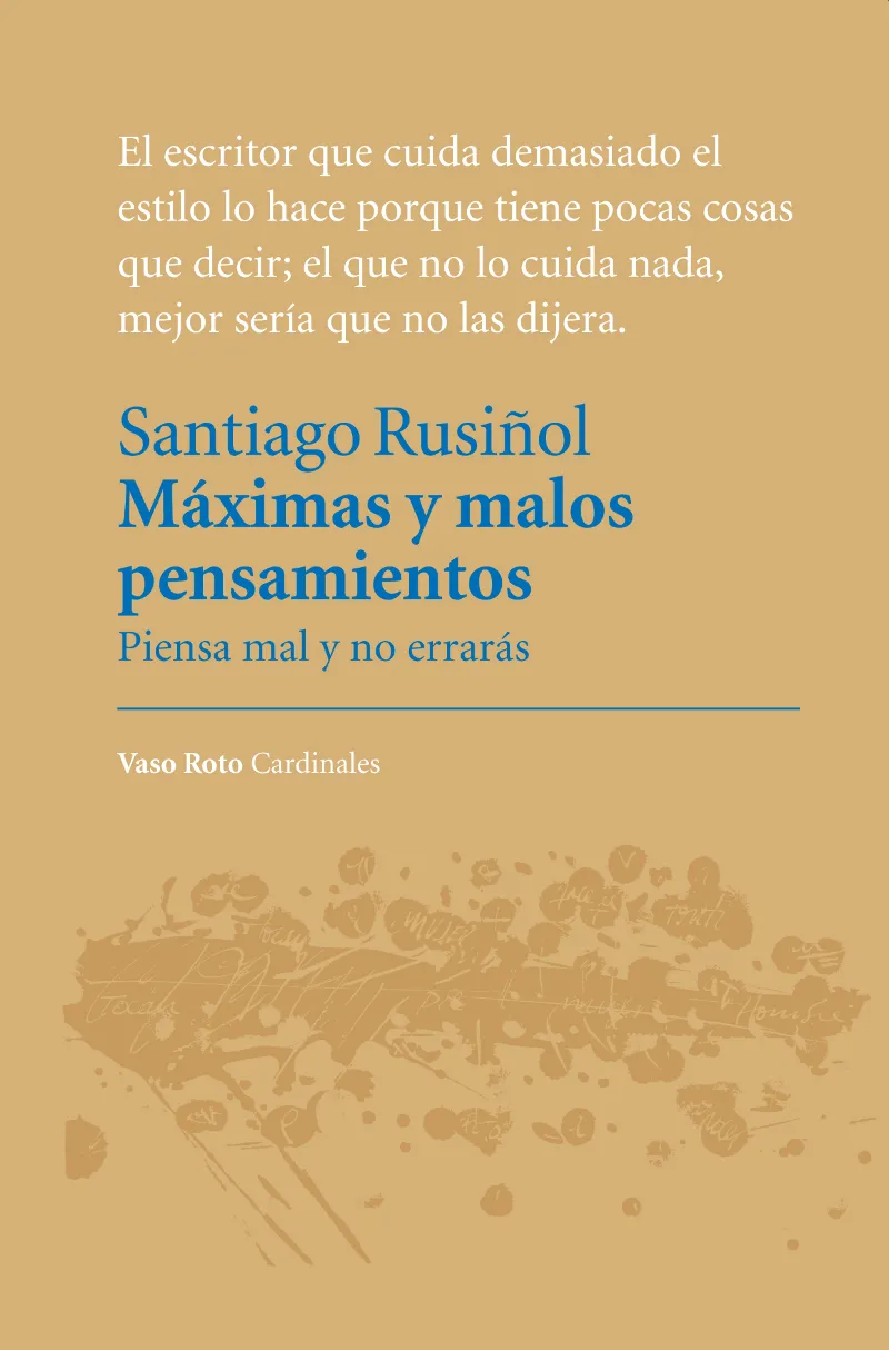 MAXIMAS Y MALOS PENSAMIENTOS