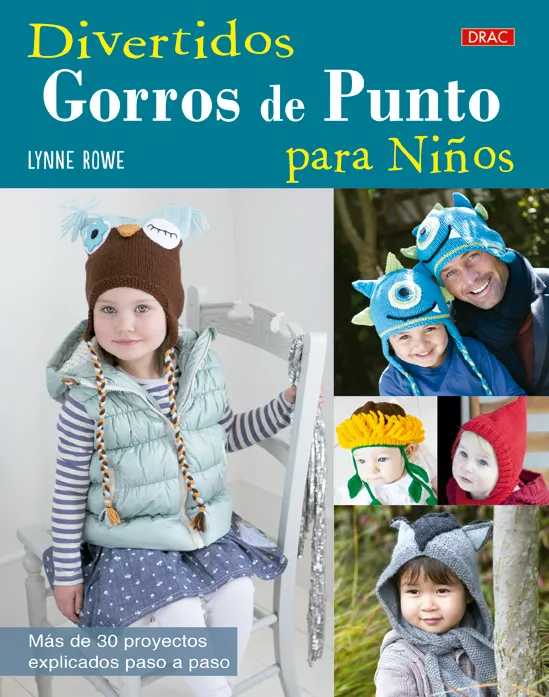 Divertidos gorros de punto para niños
