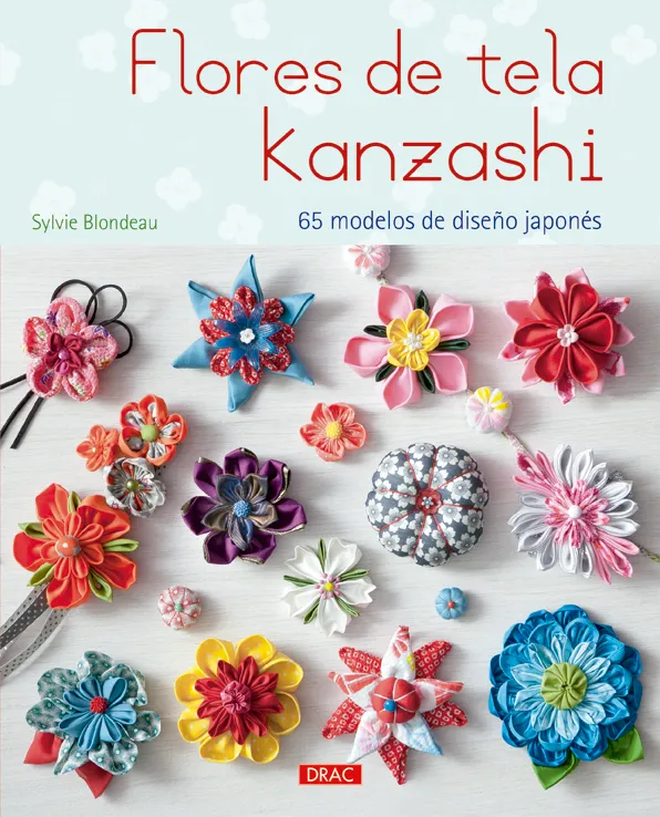 Flores de tela Kanzashi
