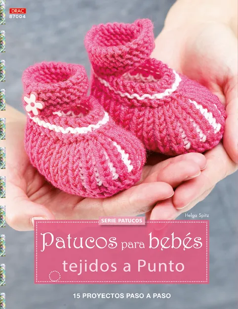 Patucos para bebés tejidos a punto