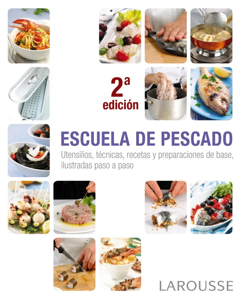 ESCUELA DE PESCADO -UTENSILIOS TECNICAS RECETAS Y