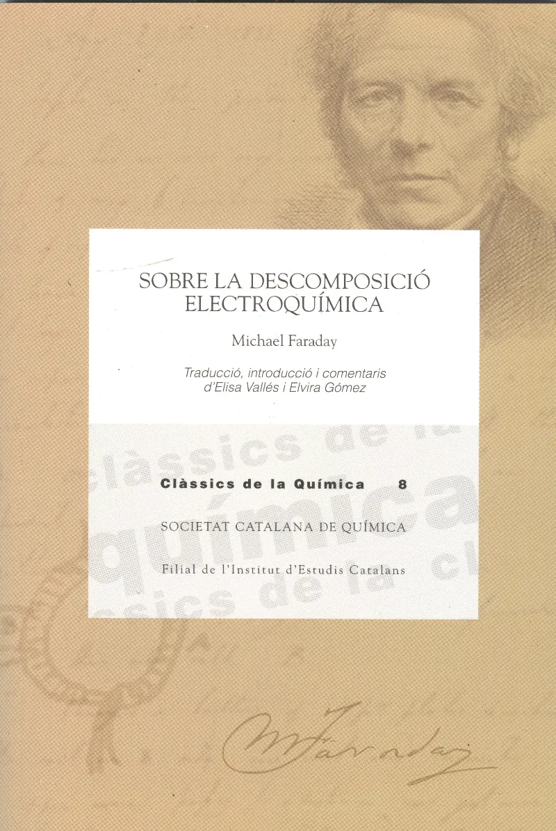 Sobre la descomposició electroquímica