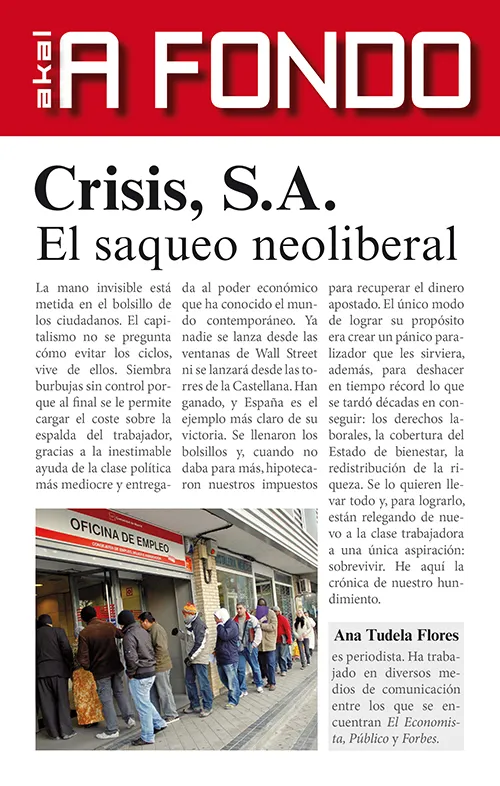 CRISIS SA EL SAQUEO NEO LIBERAL
