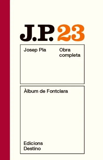 ALBUM DE FONTCLARA -J.P. OBRA COMPLETA 23-