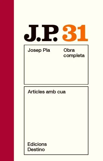 ARTICLES AMB CUA -J.P. OBRA COMPLETA 31-