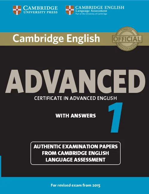 CAE CAMBRIDGE CAE PRACTICE TESTS 1 2015 SB + KEY