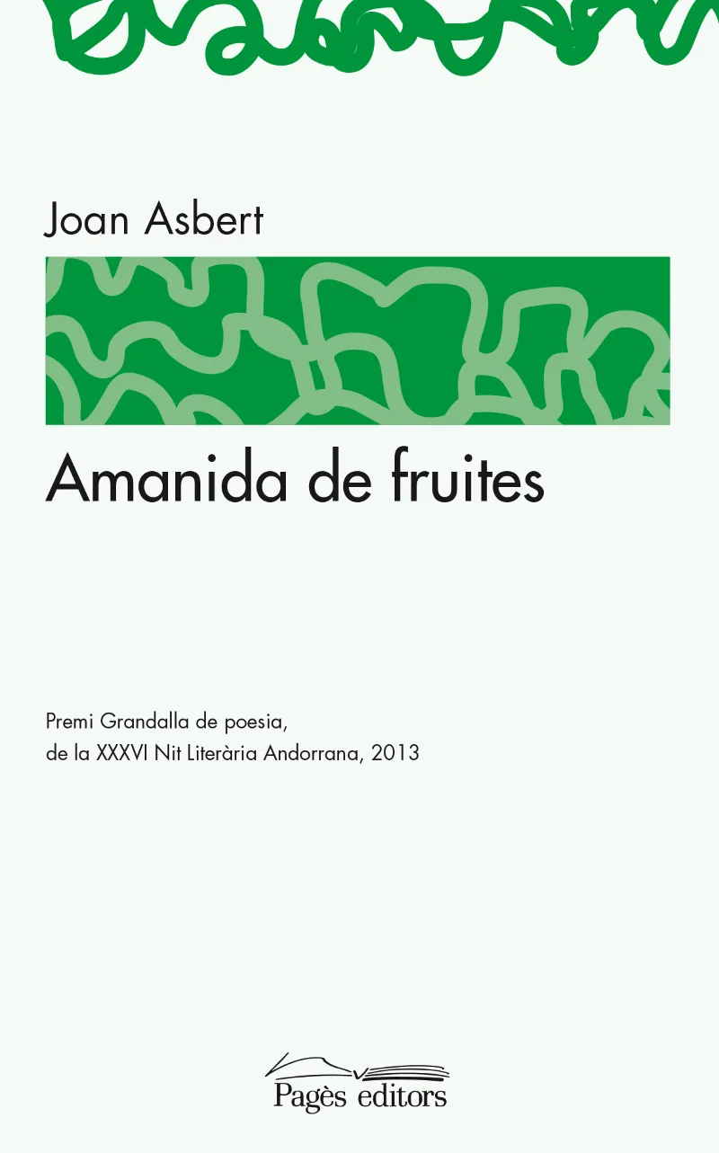 AMANIDA DE FRUITES -PREMI GRANDALLA DE POESIA DE
