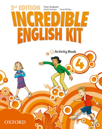 INCREDIBLE ENGLISH KIT 4 ACTIVITY BOOK 3ED