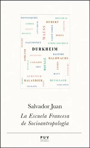 ESCUELA FRANCESA DE SOCIOANTROPOLOGIA,LA