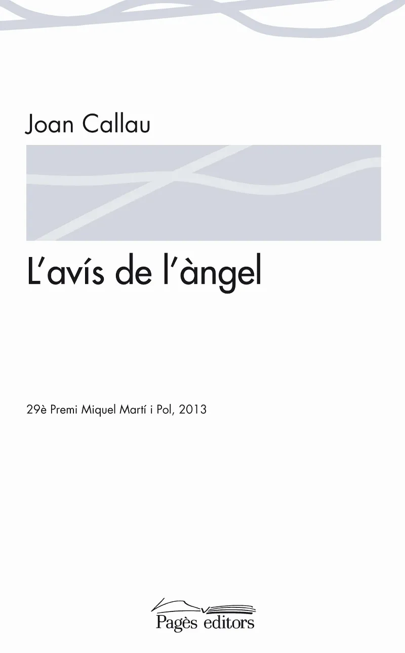 AVIS DE L'ANGEL,L'