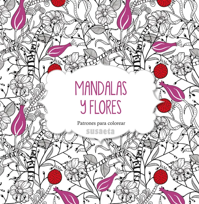 Mandalas y flores. Patrones para colorear