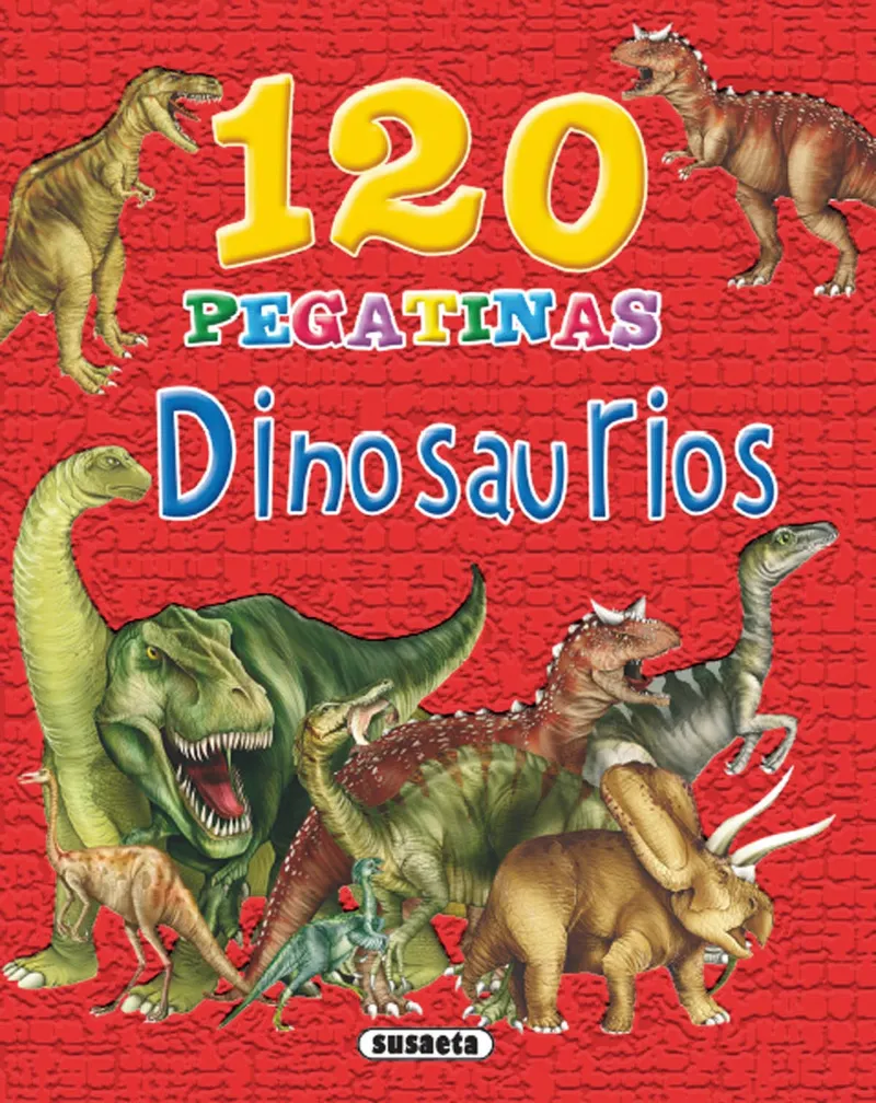 120 pegatinas dinosaurios
