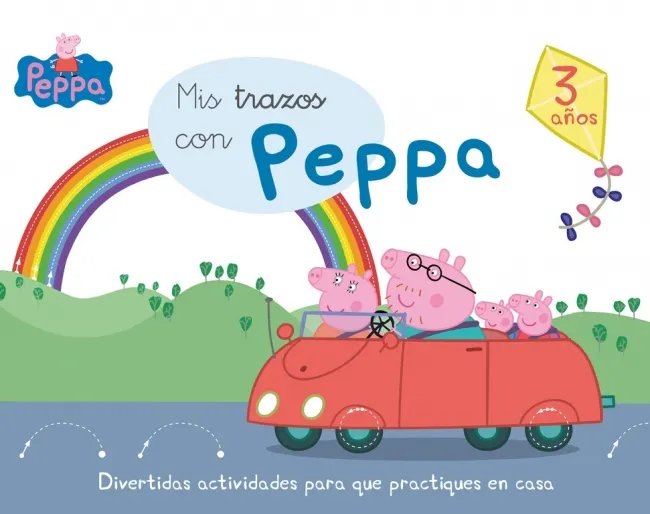 MIS TRAZOS CON PEPA 3 AÑOS -ESPIRAL HORITZONTAL-