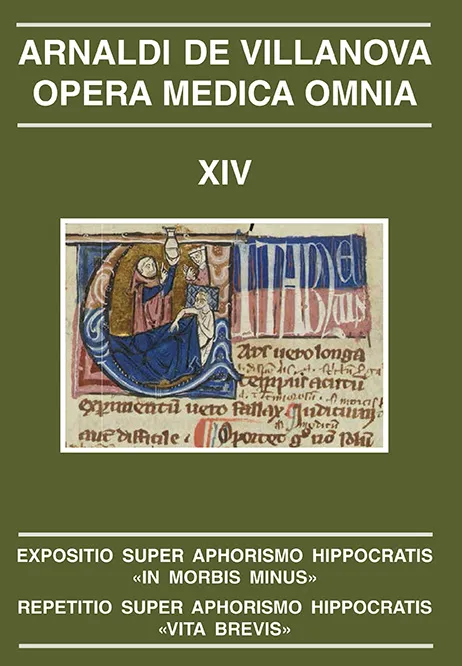 ARNALDI DE VILLANOVA OPERA MEDICA OMNIA XIV
