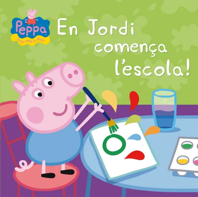 EN JORDI COMENÇA L'ESCOLA PORQUETA PEPA