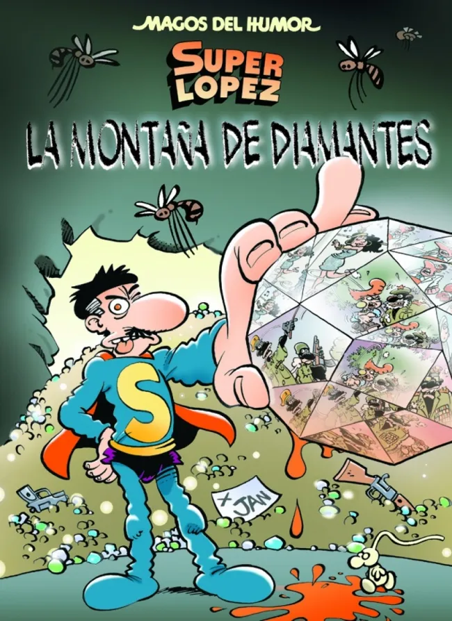 La montaña de diamantes (Magos del Humor Superlópez 165)