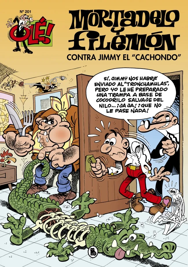 OLE MORTADELO VOL 201: CONTRA JIMMY EL CACHONDO -ED.2023-
