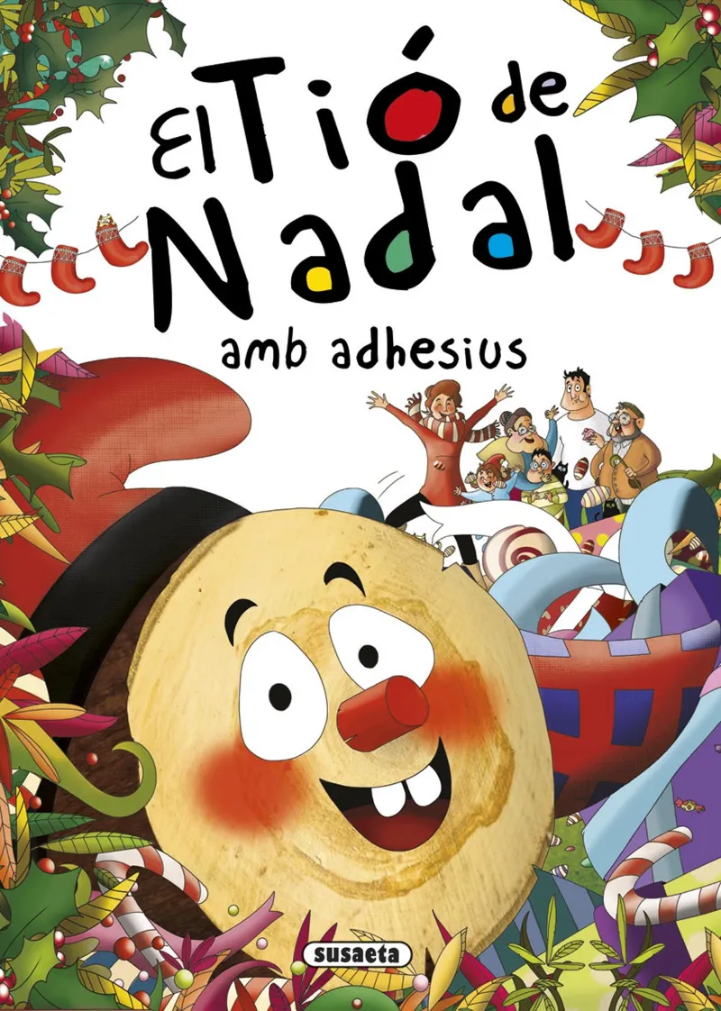 TIO DE NADAL, EL AMB ADHESIUS