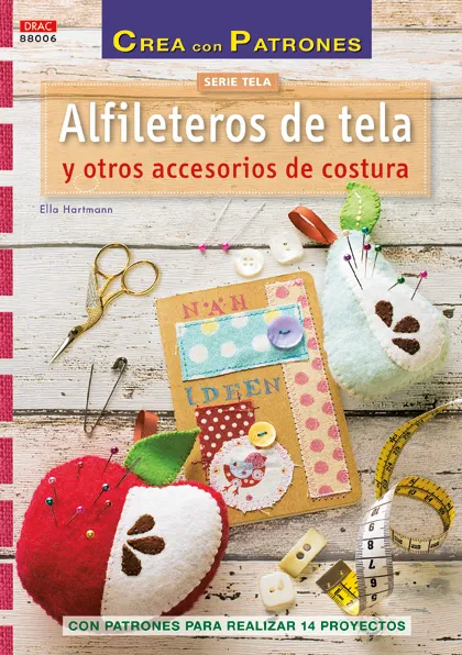 Alfileteros de tela y otros accesorios de costura