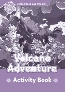 VOLCANO ADVENTURE ACTIVITY BOOK IMAGINE 4 A1/A2