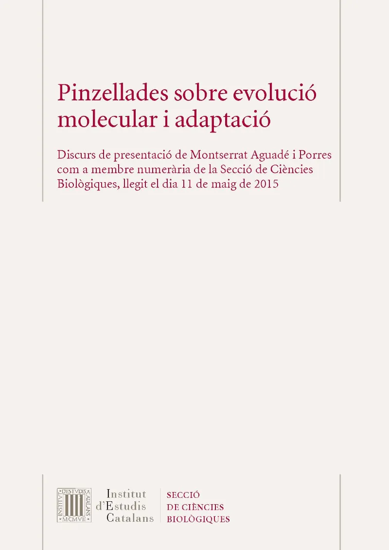 Pinzellades sobre evolució molecular i adaptació