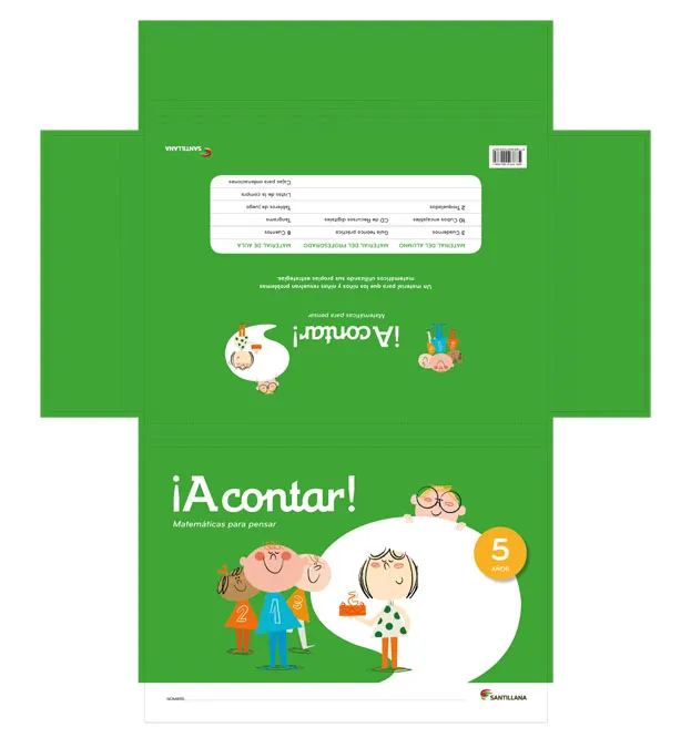 ­A CONTAR ! MATEMATICAS PARA PENSAR 5 AÑOS
