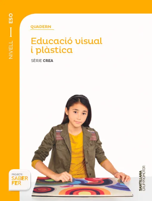 QUADERN EDUCACIO VISUAL I PLASTICA NIVEL I ESO SER