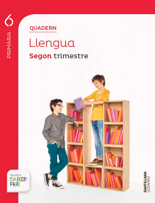 QUADERN LLENGUA 6 PRIMARIA SEGON TRIMESTRE SABER F
