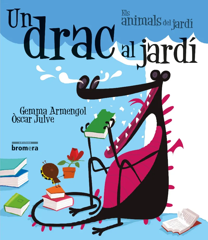 DRAC AL JARDI,UN - LLETRA IMPREMTA-