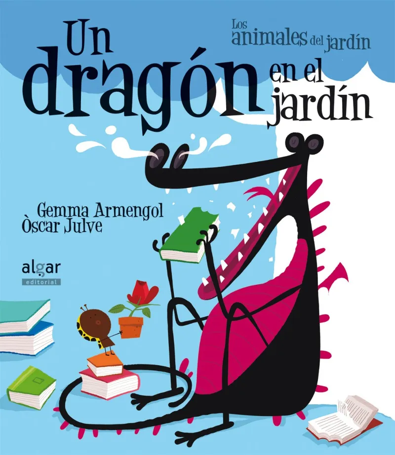 UN DRAGÓN EN EL JARDÍN (IMPRENTA)