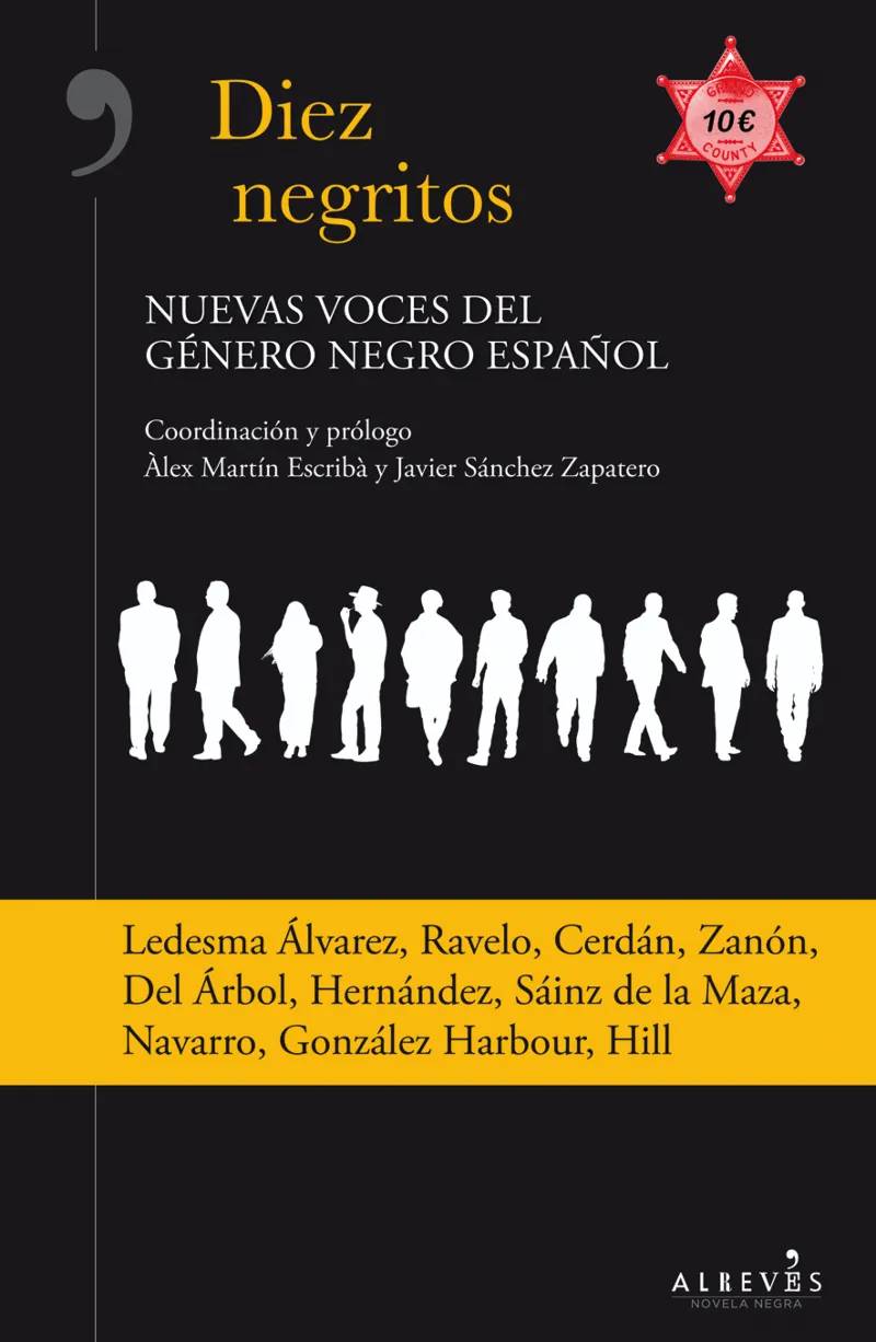 DIEZ NEGRITOS.NUEVAS VOCES DEL GENERO NEGRO ESPAÑOL