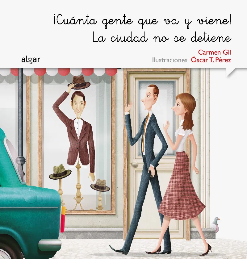 ¡CUÁNTA GENTE QUE VA Y VIENE! LA CIUDAD NO SE DETIENE
