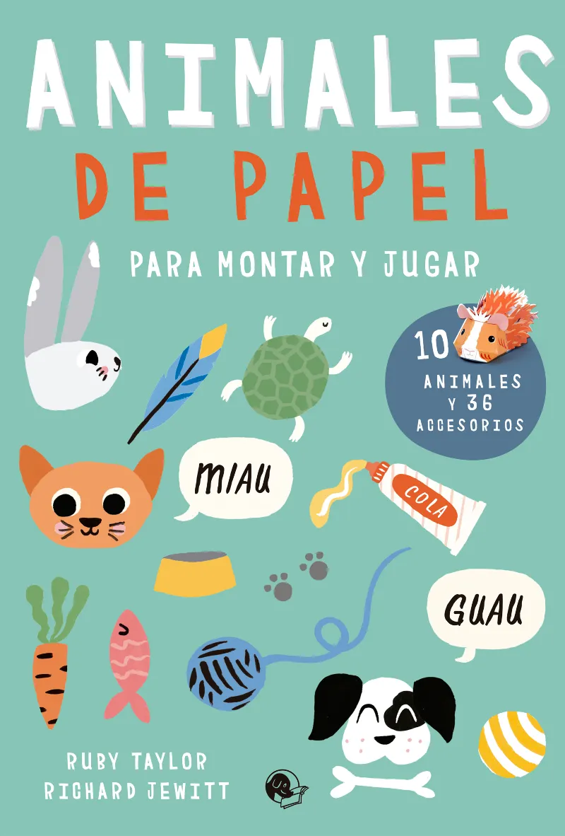 ANIMALES DE PAPEL PARA MONTAR Y JUGAR
