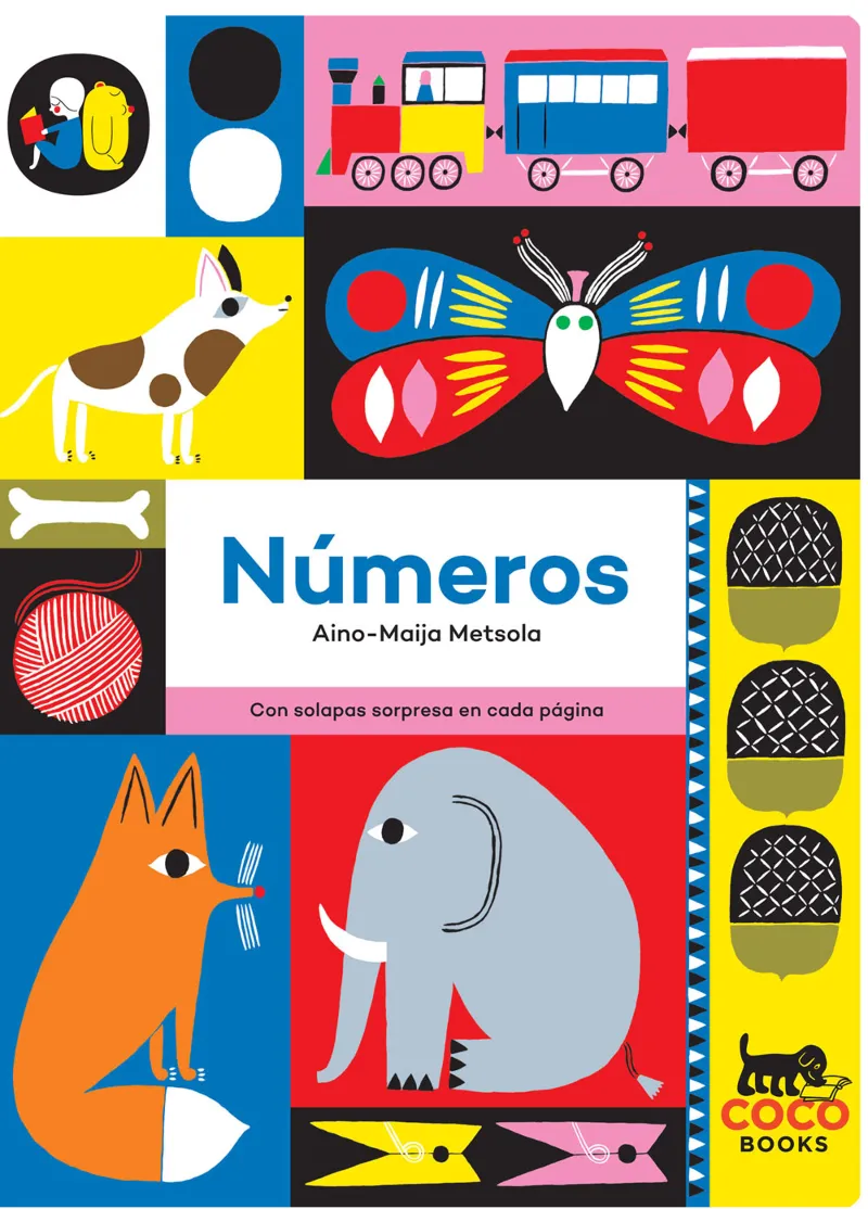 NUMEROS -CON SOLAPAS SORPRESA EN CADA PAGINA-