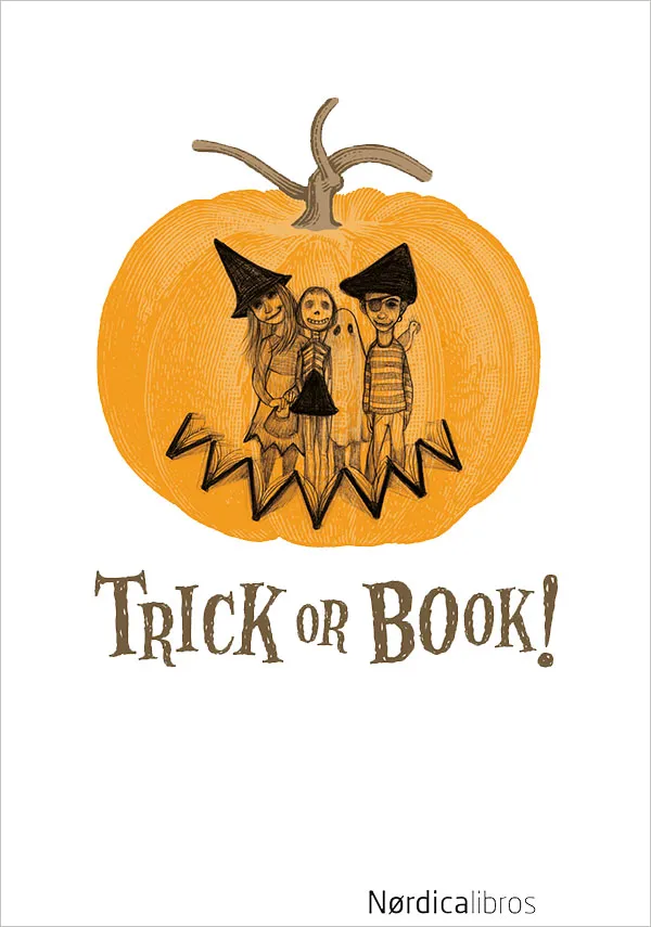 TRICK OR BOOK -ESTUCHE HALLOWEEN-