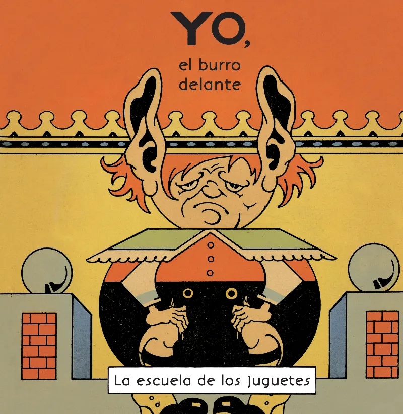 YO EL BURRO DELANTE