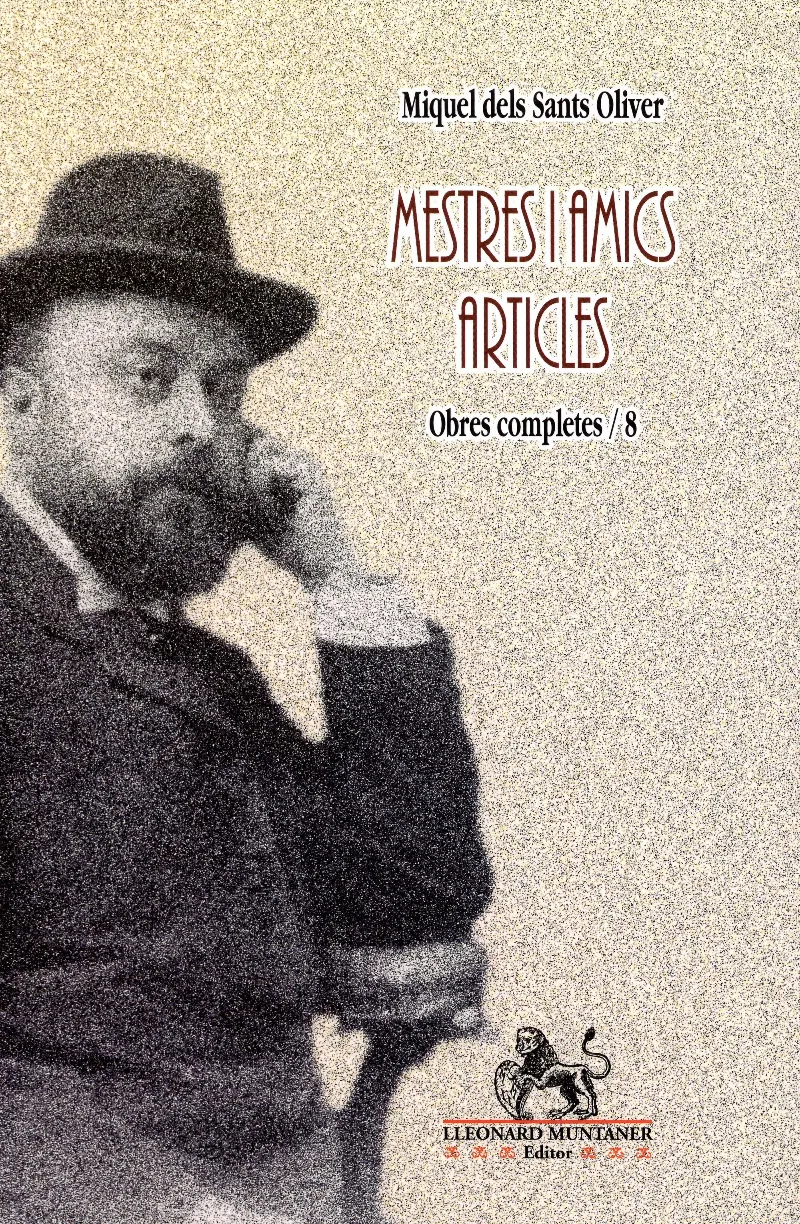 Mestres i amics : articles
