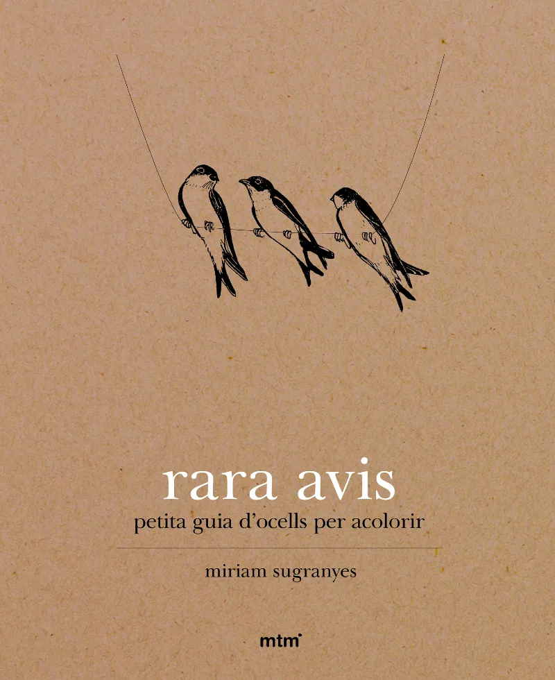 RARA AVIS -PETITA GUIA D'OCELLS PER ACOLORIR-