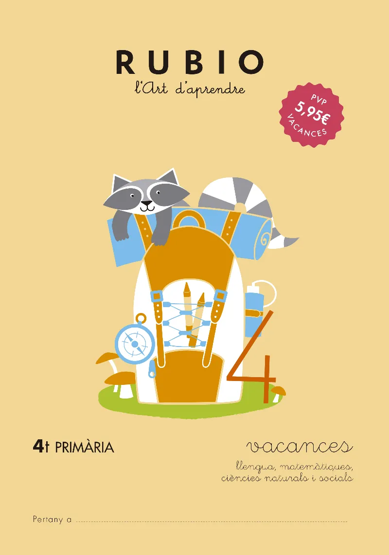 RUBIO VACANCES 4T PRIMARIA