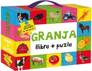 GRANJA,LA LLIBRE + PUZLE GEGANT MALETA