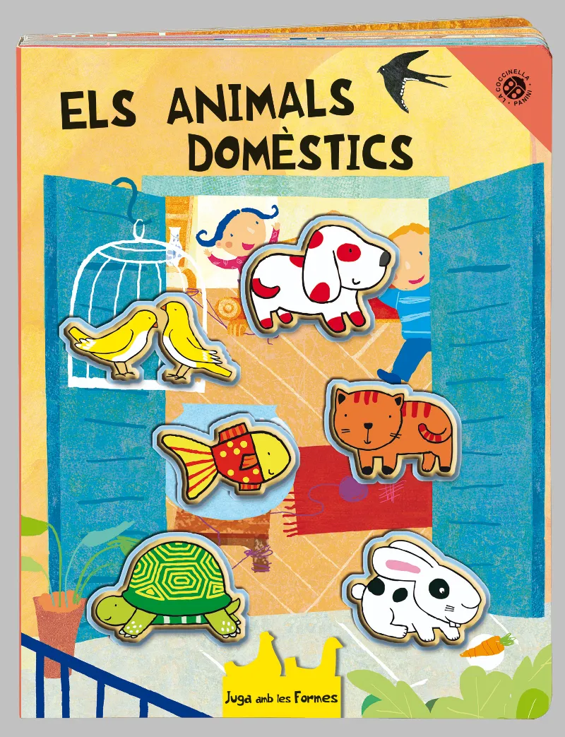 ANIMALS DOMESTICS,EL -AMB FIGURES DE FUSTA -