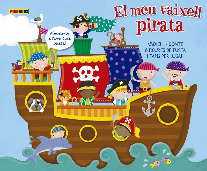 MEU VAIXELL PIRATA,EL -AMB FIGURES DE FUSTA PER JUGAR-