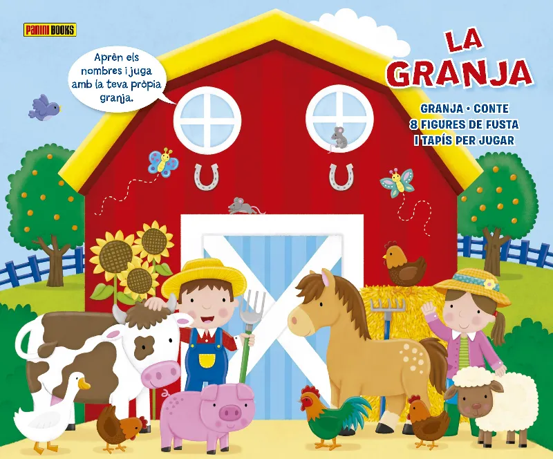 GRANJA,LA -AMB FIGURES DE FUSTA-