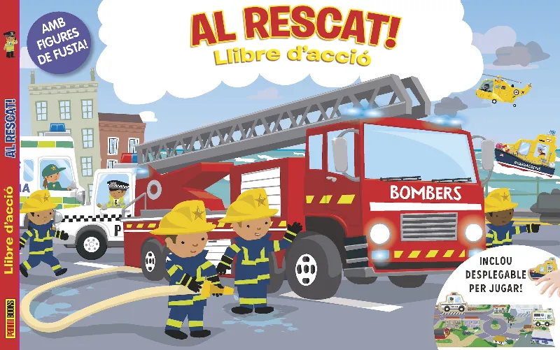 AL RESCAT -LLIBRE D'ACCIO AMB FIGURES DE FUSTA-
