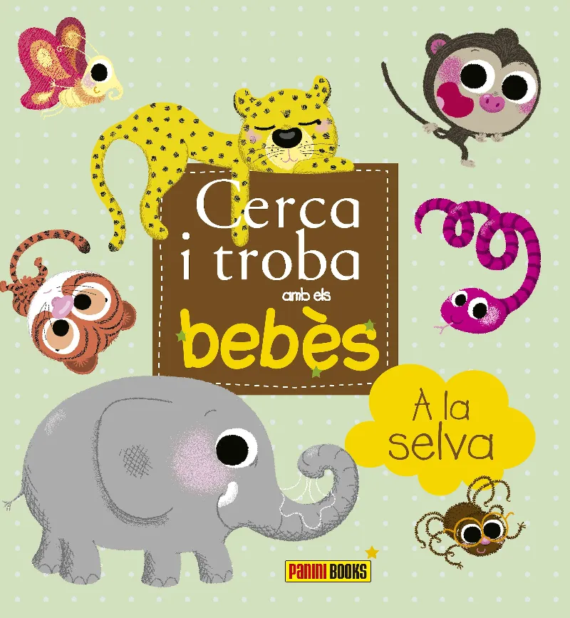 CERCA I TROBA AMB ELS BEBES A LA SELVA
