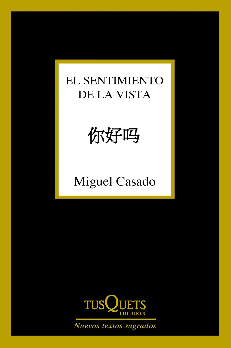 SENTIMIENTO DE LA VISTA,EL