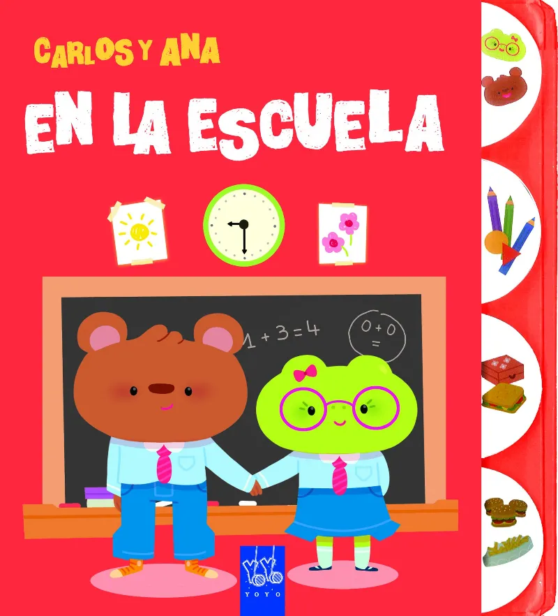 CARLOS Y ANA EN LA ESCUELA