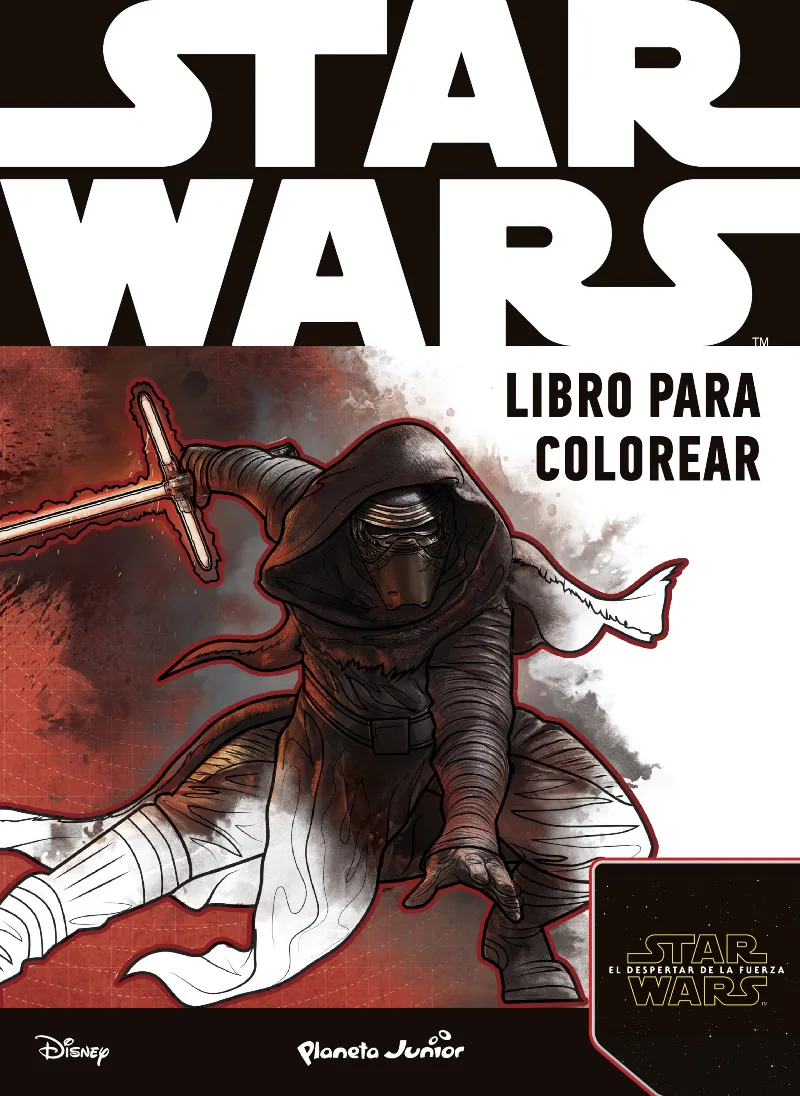 STAR WARS LIBRO PARA COLOREAR